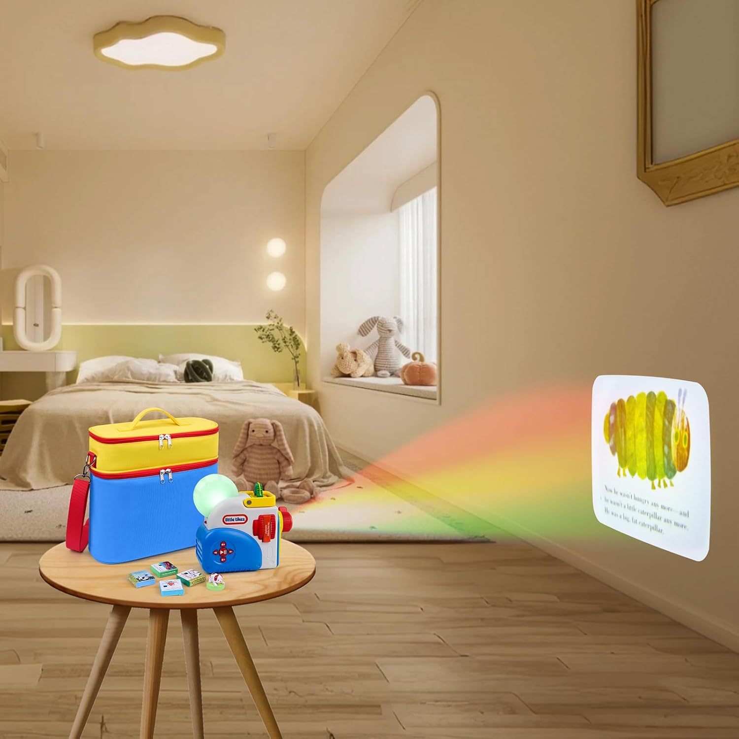 Carrying Case for Little Tikes Story Dream Machine Starter Set, Storage Bag for Story Books
