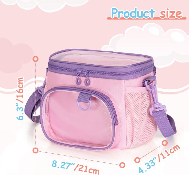 Custom Handlebar Bag for Children, Cute Bicycle Basket, Balance Bike Bag, Suitable for Most Handlebars, Tricycles, Scooter Bag with Shoulder Strap