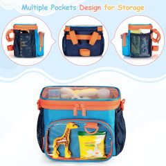Custom Handlebar Bag for Children, Cute Bicycle Basket, Balance Bike Bag, Suitable for Most Handlebars, Tricycles, Scooter Bag with Shoulder Strap