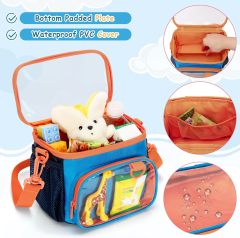 Custom Handlebar Bag for Children, Cute Bicycle Basket, Balance Bike Bag, Suitable for Most Handlebars, Tricycles, Scooter Bag with Shoulder Strap