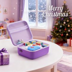 Hard Carrying Case for Little Tikes Story Dream Machine Starter Set, Kids Large Toy Bag Travel Portable Storage Box for Boy/ Girl Littles Character Books