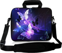 Custom Messenger Bag Carrying Case with Handle Accessory Pocket fits 7 to 10-Inch Laptops/ Notebook/ Kids Tablet