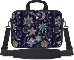 Custom Messenger Bag Carrying Case with Handle Accessory Pocket fits 7 to 10-Inch Laptops/ Notebook/ Kids Tablet