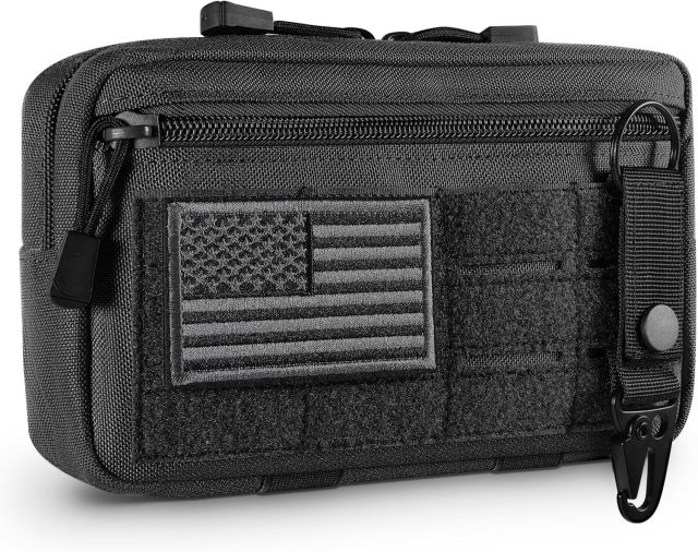 Molle Pouches - Tactical Compact Water-Resistant EDC Pouch Bag Small Utility Pouch