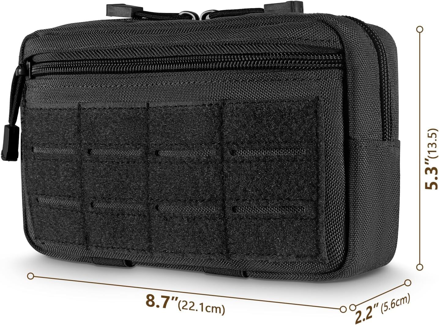 Molle Pouches - Tactical Compact Water-Resistant EDC Pouch Bag Small Utility Pouch