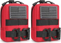 Molle Pouches - Tactical Compact Water-Resistant EDC Pouch Bag Small Utility Pouch