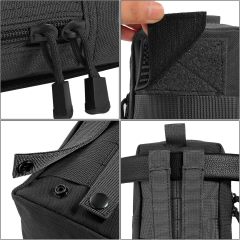 Molle Pouches - Tactical Compact Water-Resistant EDC Pouch Bag Small Utility Pouch