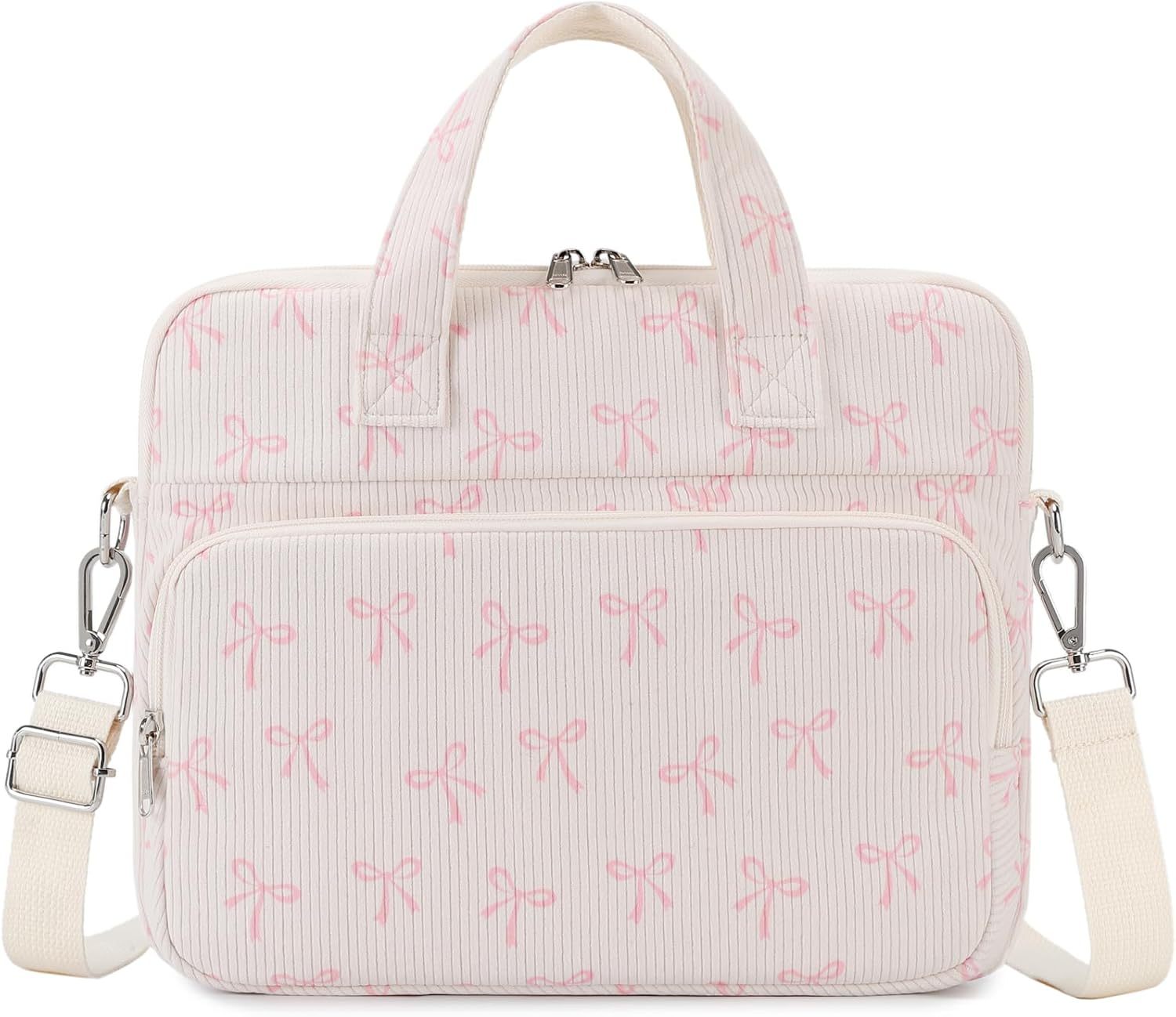 Kids Tablet Carrying Sleeve - 12.5 Inch Protective Bag with Shoulder Strap
