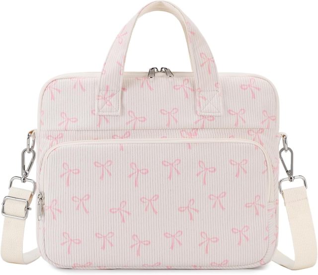 Kids Tablet Carrying Sleeve - 12.5 Inch Protective Bag with Shoulder Strap
