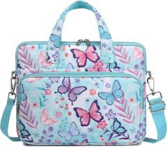 Kids Tablet Carrying Sleeve - 12.5 Inch Protective Bag with Shoulder Strap