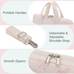 Kids Tablet Carrying Sleeve - 12.5 Inch Protective Bag with Shoulder Strap