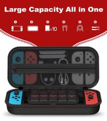 Switch 2 Case Compatible with Nintendo Switch 2/ Switch/Switch OLED, Switch Travel Carrying Hard Shell Protective Cases