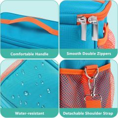 Storage Bag for Music Box/ Headphones/ Charging Station & Accessories, Carry Bag with Shoulder Strap
