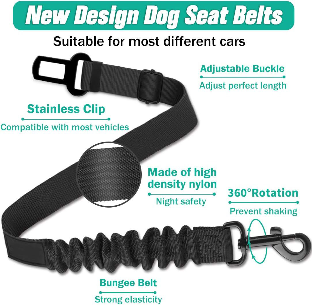 Custom Durable Dog Car Harness Seat Belt