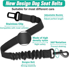 Custom Durable Dog Car Harness Seat Belt