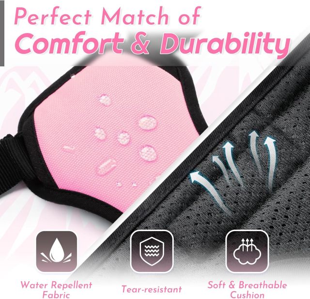 Dog Harness for Large Dogs, No Pull Service Vest with Reflective Strips and Control Handle, Adjustable and Comfortable for Walking, No Choke Pet Harness with 2 Metal Rings