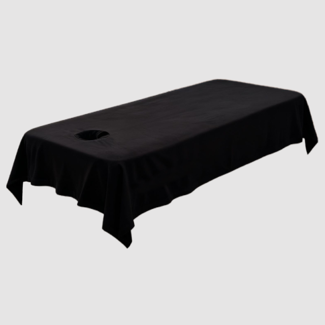 LINGLING Beauty Salon bed sheets with face hole solid color massage bed sheet Pure Color  soft Flat Sheet,LINGLING Beauty bed sheets with face holes solid color massage bed sheet