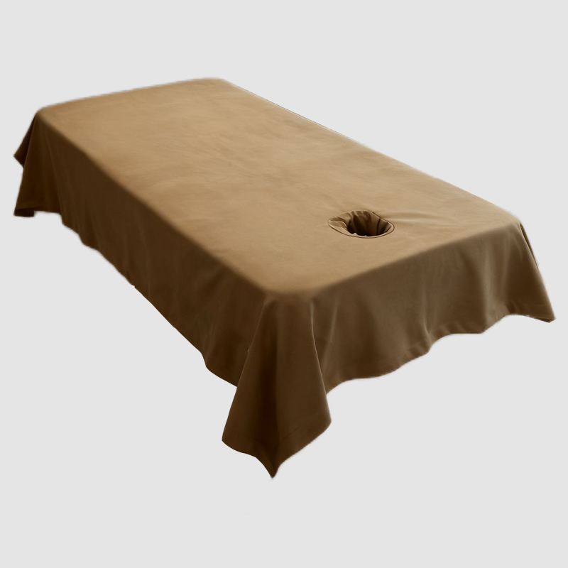 LINGLING Beauty Salon bed sheets with face hole solid color massage bed sheet Pure Color  soft Flat Sheet,LINGLING Beauty bed sheets with face holes solid color massage bed sheet