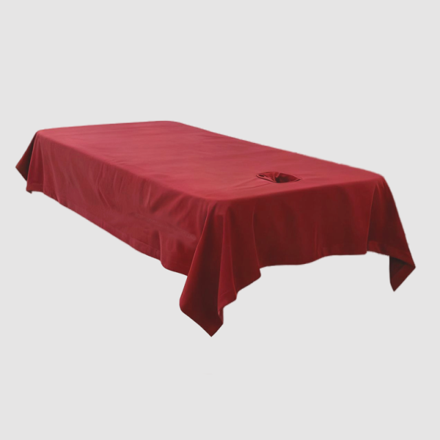 LINGLING Beauty Salon bed sheets with face hole solid color massage bed sheet Pure Color  soft Flat Sheet,LINGLING Beauty bed sheets with face holes solid color massage bed sheet