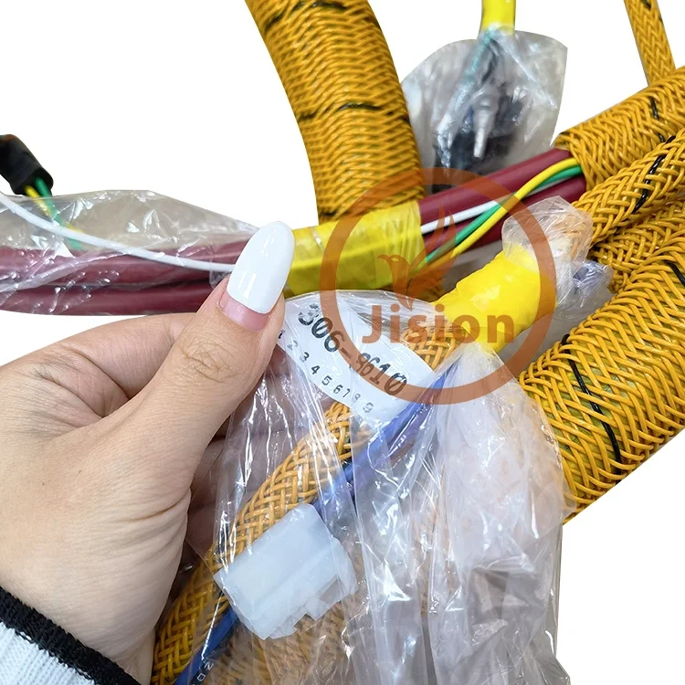 306-8610 External Wiring Harness Compatible with CAT 320D| Excavator repair tools | High quality | Durable |
