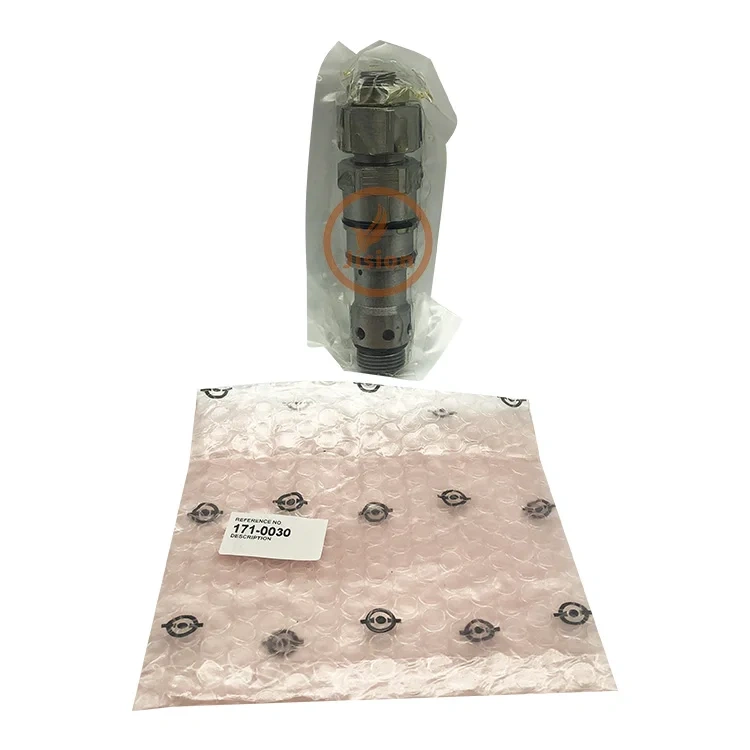171-0030 1710030 Main Relief Valve Ass'y Compatible with CAT 320B 312C 321B| Excavator repair tools | High quality | Durable |