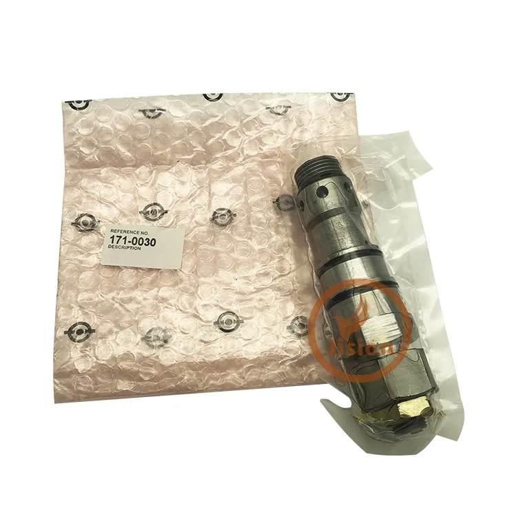 171-0030 1710030 Main Relief Valve Ass'y Compatible with CAT 320B 312C 321B| Excavator repair tools | High quality | Durable |