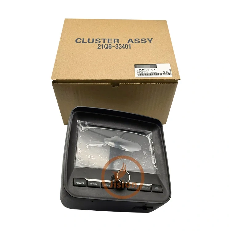 21Q6-33401 Monitor Cluster Gauge Assy Compatible with Hyundai R-9| Excavator repair tools | High quality | Durable |