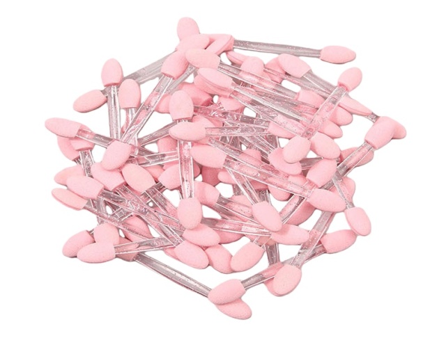 Gentle Pink Crystal Makeup Brush (50pcs/bag)