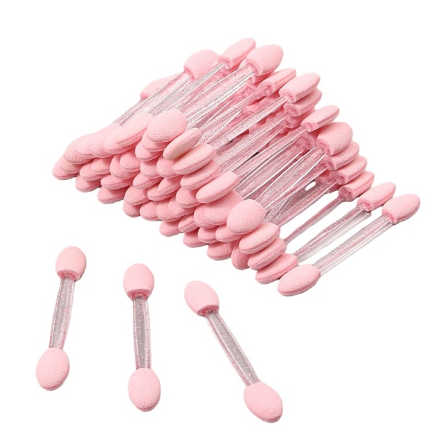 Gentle Pink Crystal Makeup Brush (50pcs/bag)