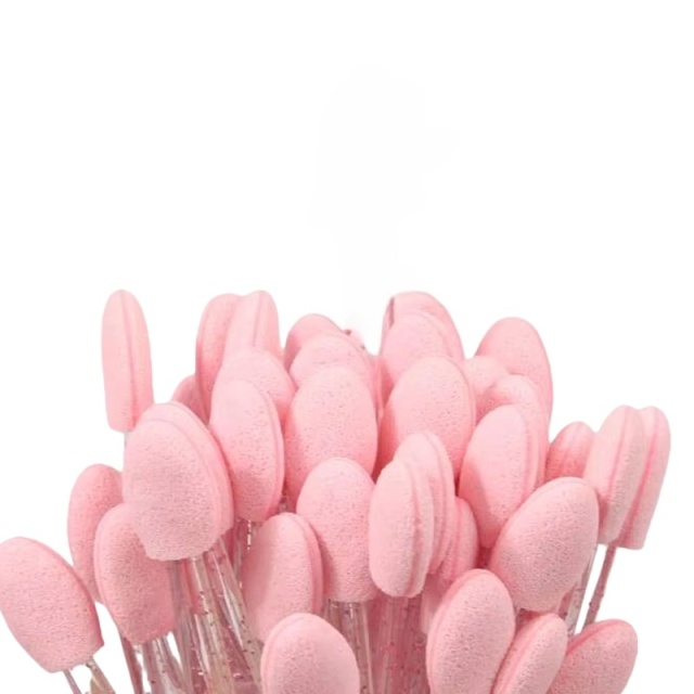 Gentle Pink Crystal Makeup Brush (50pcs/bag)
