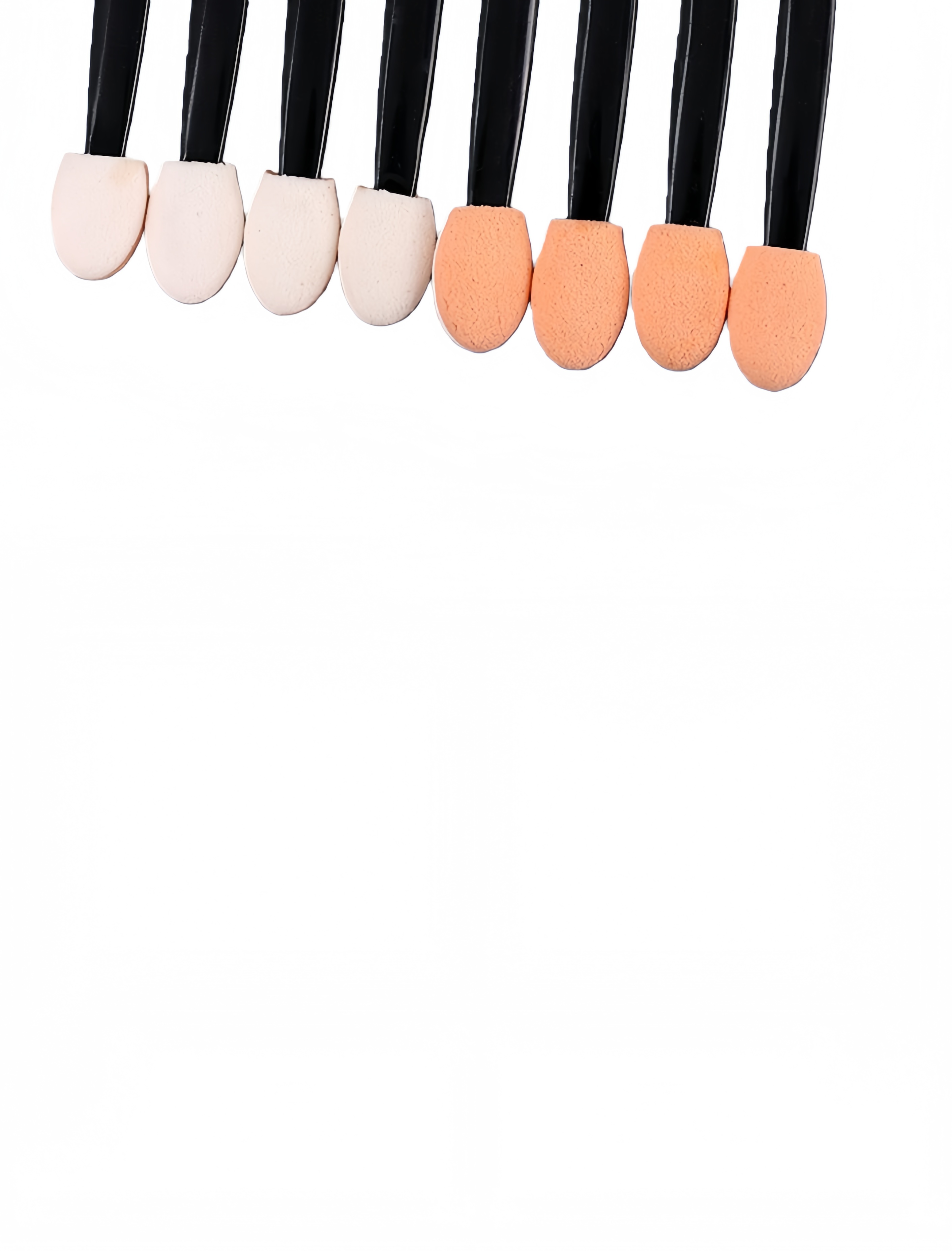 Disposable Double Ended Eyeshadow Applicator Sponge Brush 7.5cm，Jiuheng Cosmetic,jiuhengcosmetic