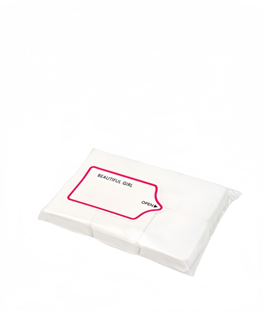 200pcs box packing Nail Remover Cotton Pads for Easy Manicure Removal