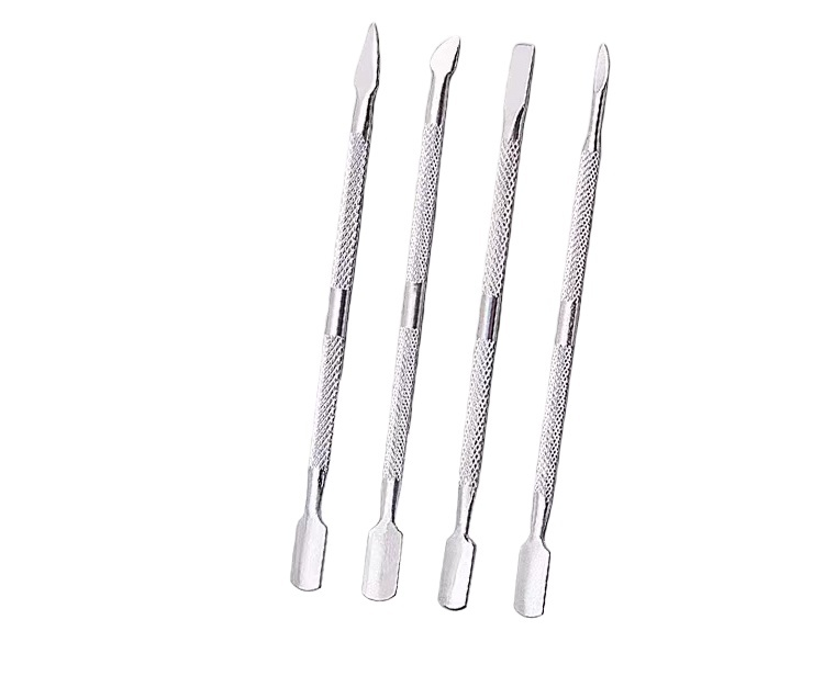 Double Ended Stainless Steel Cuticle Pusher | Manicure Nail Tool，Jiuheng Cosmetic,jiuhengcosmetic