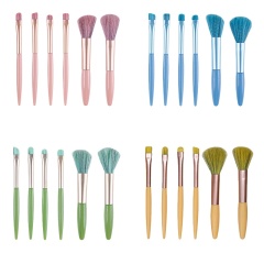 Six-Piece Soft Brush Set - Ideal For Smooth Foundation