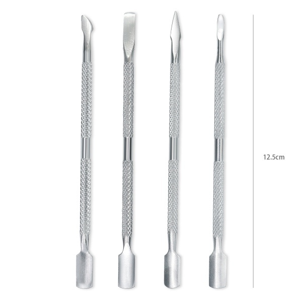 Double Ended Stainless Steel Cuticle Pusher | Manicure Nail Tool，Jiuheng Cosmetic,jiuhengcosmetic