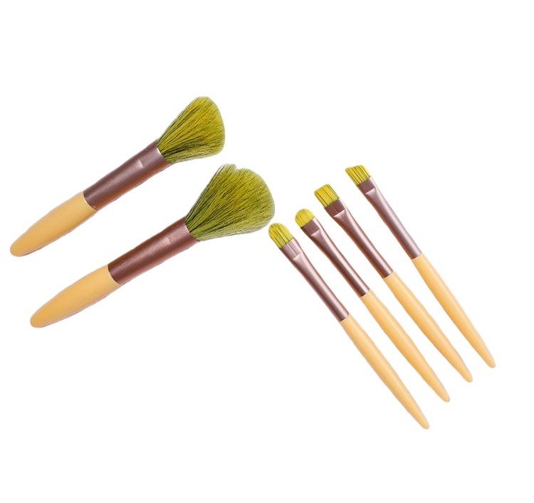 Premium Six-Piece Soft Foundation Brush Set Cosmetic Tool Manufacturer，Jiuheng Cosmetic,jiuhengcosmetic