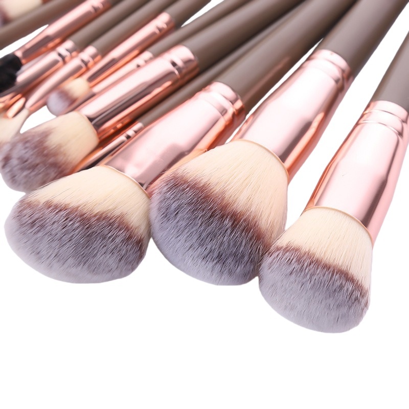 15Pcs Twisted Handle Makeup Brush Set，Jiuheng Cosmetic,jiuhengcosmetic