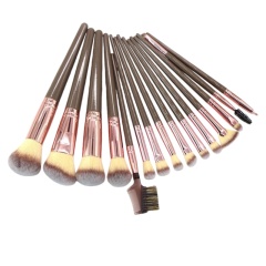 15PCS Complete Makeup Brush Set