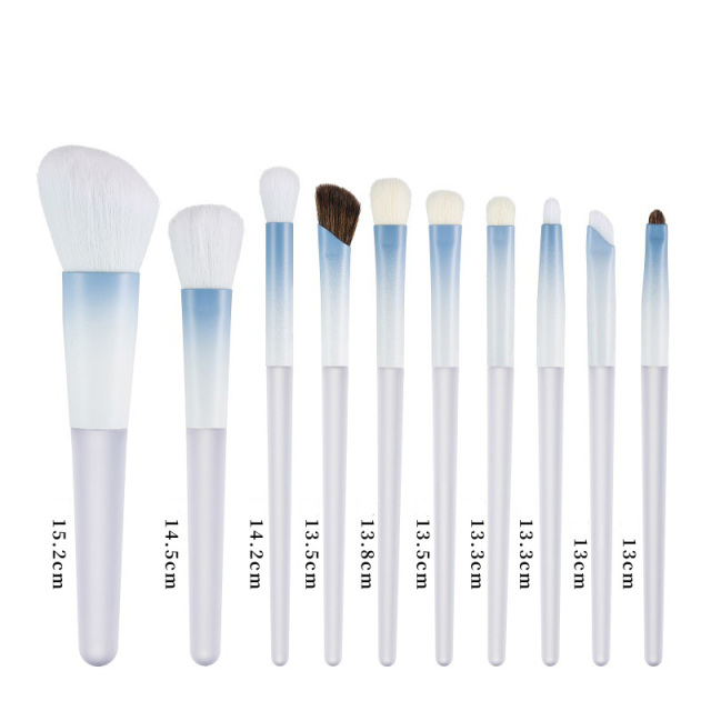 10pcs  makeup brush set beauty tool for with with Synthetic Hair