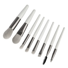 Premium 8-Piece Vegan Makeup Brush Set |Customizable& Low MOQ Supplier，Jiuheng Cosmetic,jiuhengcosmetic