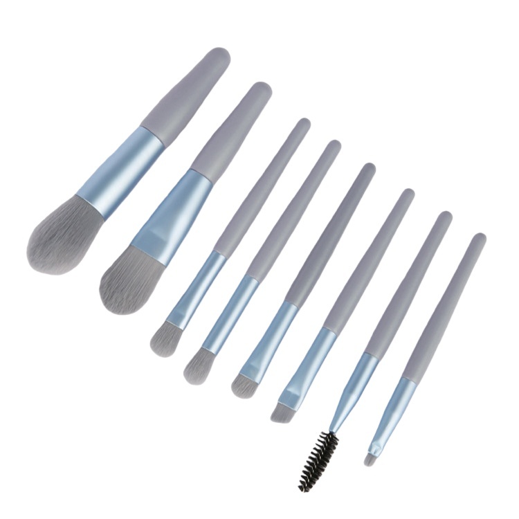 Premium 8-Piece Vegan Makeup Brush Set |Customizable& Low MOQ Supplier，Jiuheng Cosmetic,jiuhengcosmetic