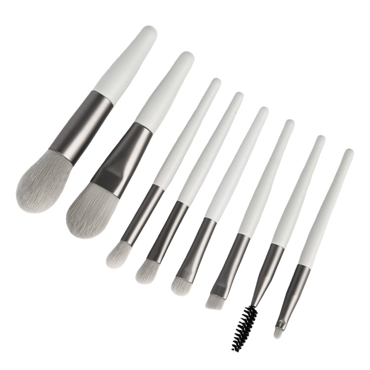 Premium 8-Piece Vegan Makeup Brush Set |Customizable& Low MOQ Supplier，Jiuheng Cosmetic,jiuhengcosmetic
