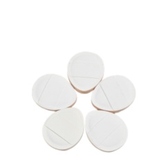 Bulk Dry Powder Puff with PU Leather & Hydrophilic Sponge