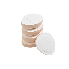 Bulk Dry Powder Puff with PU Leather & Hydrophilic Sponge