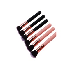 Soft Foundation Brush Fiber Bristles Wooden Handle Facial Makeup Brush，Jiuheng Cosmetic,jiuhengcosmetic