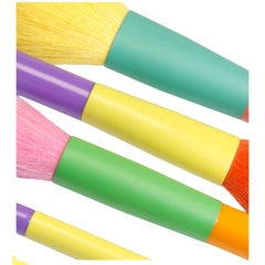 10pcs Makeup Brushes Soft Bristle Tool Brush Set Colored，Jiuheng Cosmetic,jiuhengcosmetic