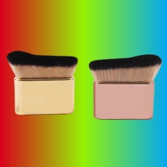 Wave-Shaped Flat Top Cosmetic Brush | Foundation & Blush Synthetics，Jiuheng Cosmetic,jiuhengcosmetic