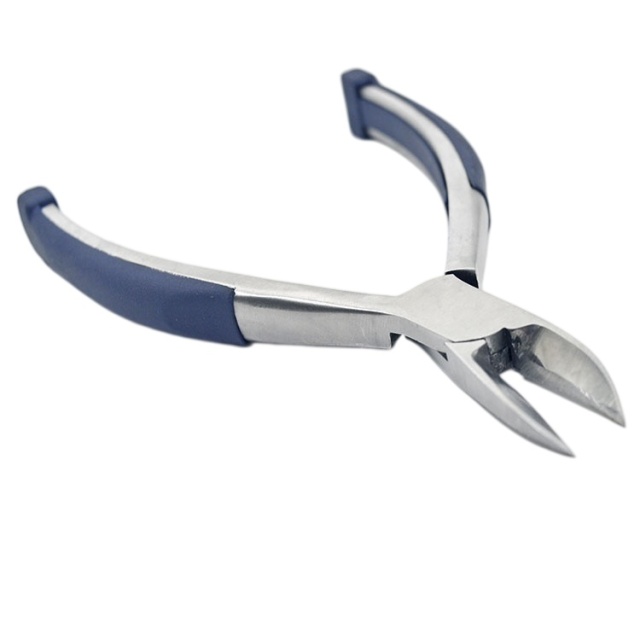 Plastic Handle 2CR13 Stainless Steel Cuticle Nipper For Manicure Salon，wholesale beauty tools