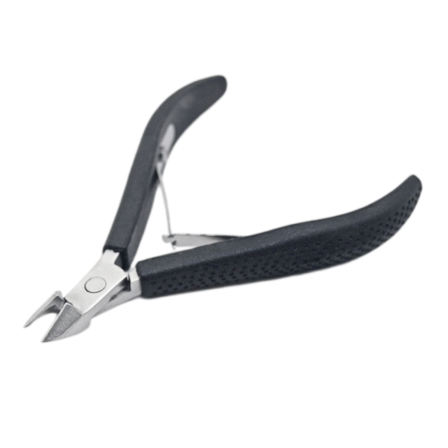 Silicone Handle Cuticle Nipper 2CR13 Stainless Steel For Nail Salon，wholesale beauty tools