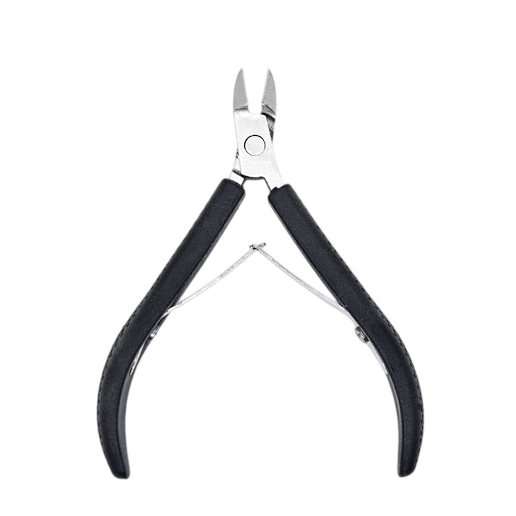 Silicone Handle Cuticle Nipper 2CR13 Stainless Steel For Nail Salon，wholesale beauty tools
